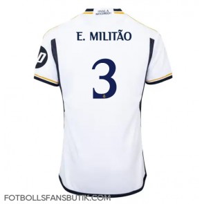 Real Madrid Eder Militao #3 Replika Hemmatröja 2023-24 Kortärmad